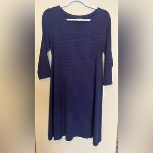 Hilary Radley size Medium blue sheath dress